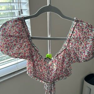 Cute Papaya Top. Brand New